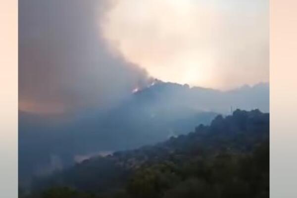 VATRENA STIHIJA U GRČKOJ, POŽAR SE POLAKO PRIBLIŽAVA KUĆAMA: Poginula jedna osoba (VIDEO)