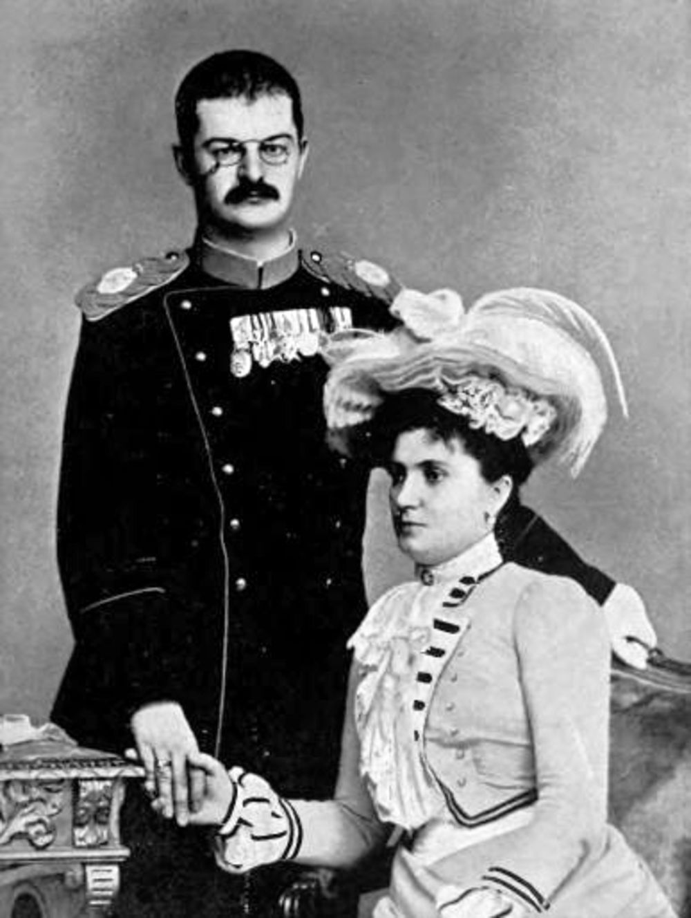 Aleksandar Obrenović i kraljica Draga