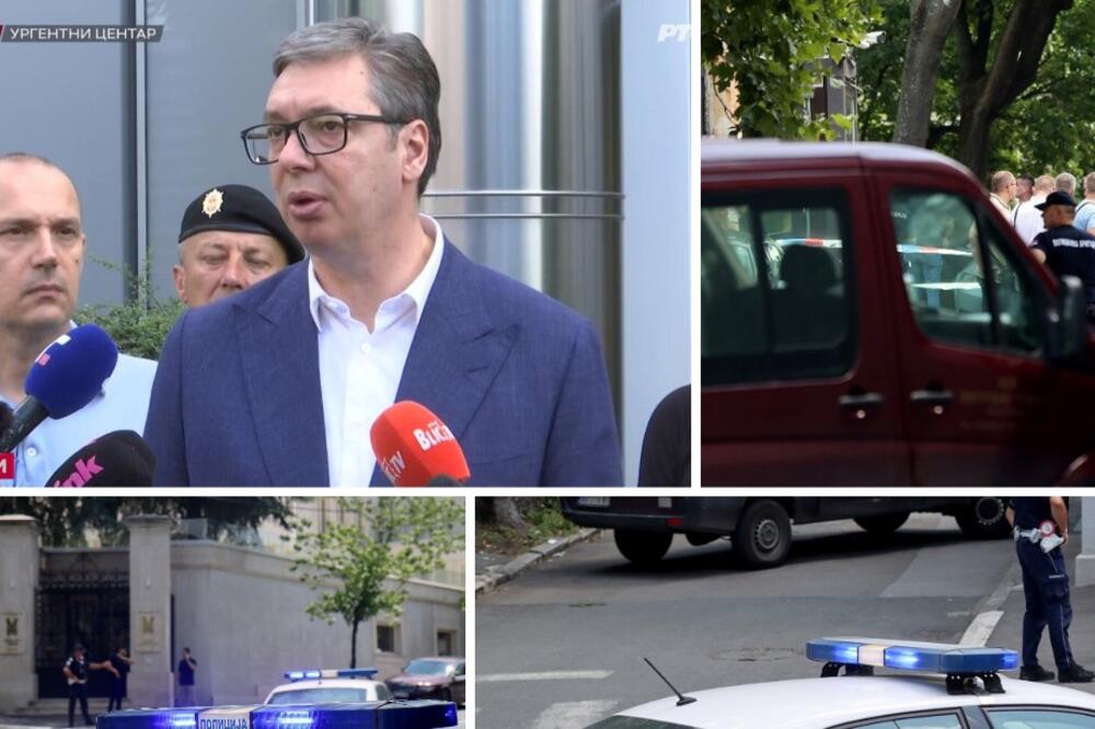 "NEĆEMO IMATI MILOSTI PREMA TERORIZMU": Vučić se obratio građanima nakon terorističkog napada u Beograd
