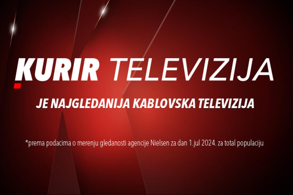 KURIR TV – NAJGLEDANIJA KABLOVSKA TELEVIZIJA U SRBIJI! GLEDANIJA I OD DVE TELEVIZIJE SA NACIONALNOM FREKVENCIJOM!