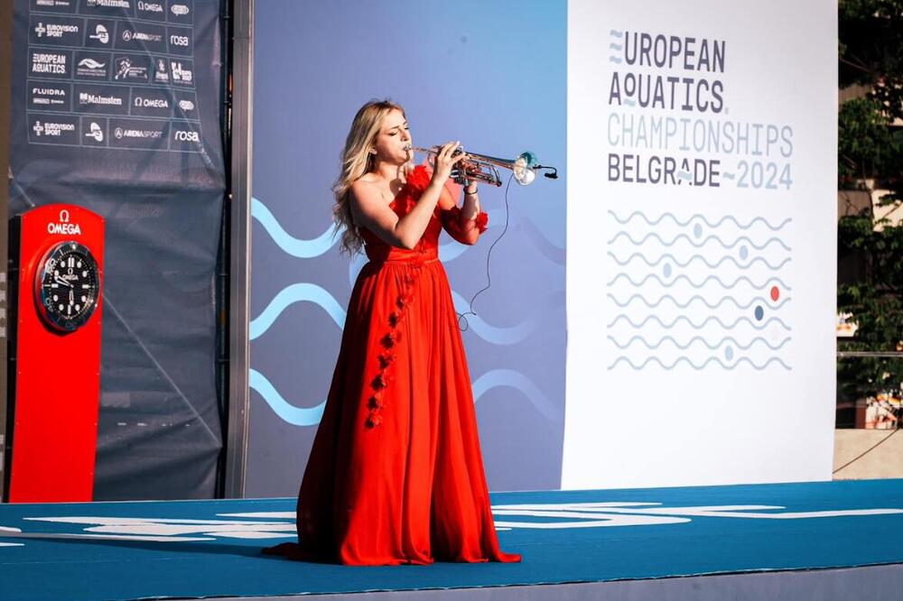 Danijela Veselinović - Princeza Trube na Evropskom prvenstvu u vodenim sportovima