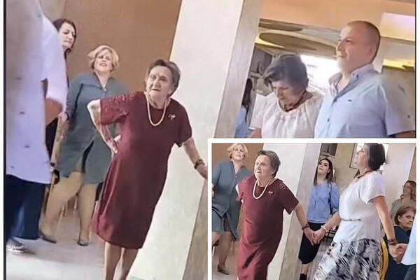 GOSPOĐO, SVAKA VAMA ČAST! Baka od 90 godina oplela kolce na svadbi, sada joj se divi cela Srbija (VIDEO)