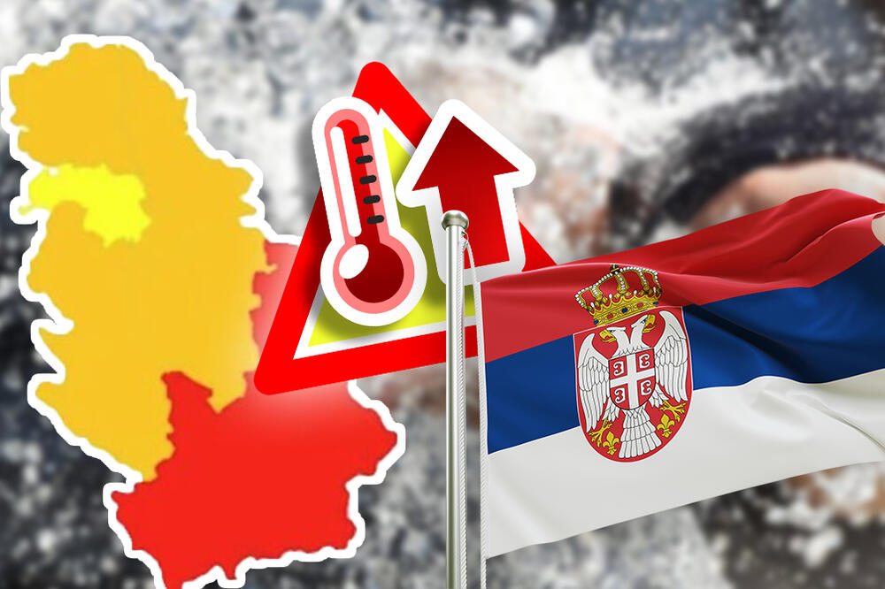 RHMZ popalio meteoalarme, Srbija se zacrvenila: Stiže nevreme u ove krajeve, oprez!