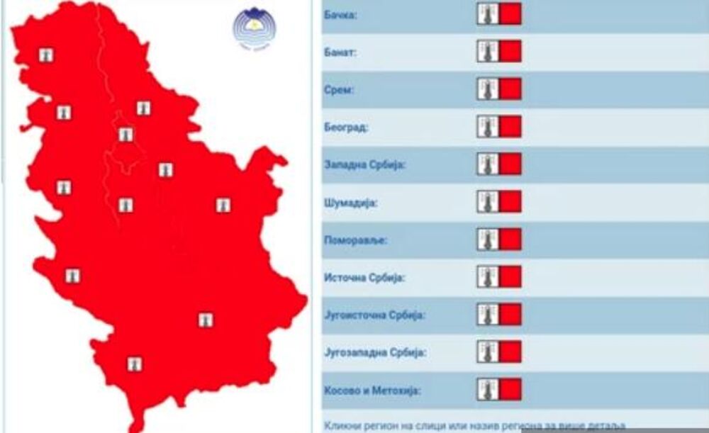 Crveni meteoalarm