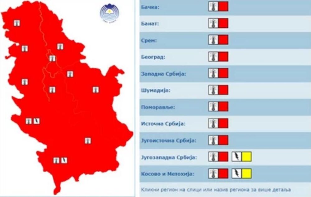 Crveni meteoalarm