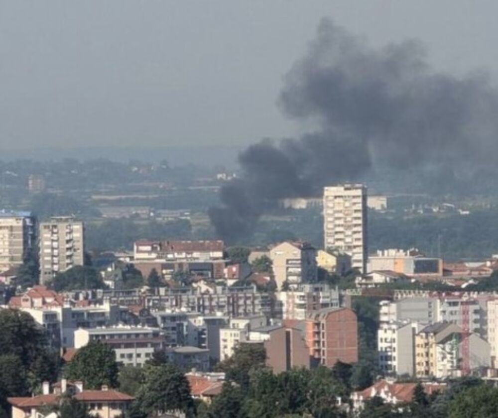 Požar na Čukaričkoj padini