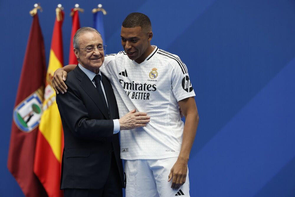 Florentino Perez i Kilijan Mbape