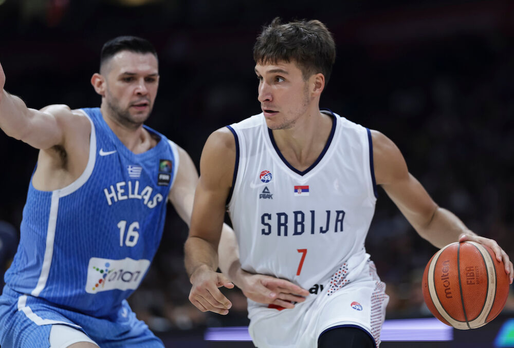 Bogdan Bogdanović na prijateljskoj utakmici između Srbije i Grčke