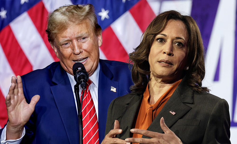 Donald Tramp i Kamala Haris