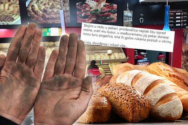 "Doviđenja i nikad više": Beograđanin ušao u pekaru, a zbog onoga što je ugledao rešio da tu više nikad ne kroči