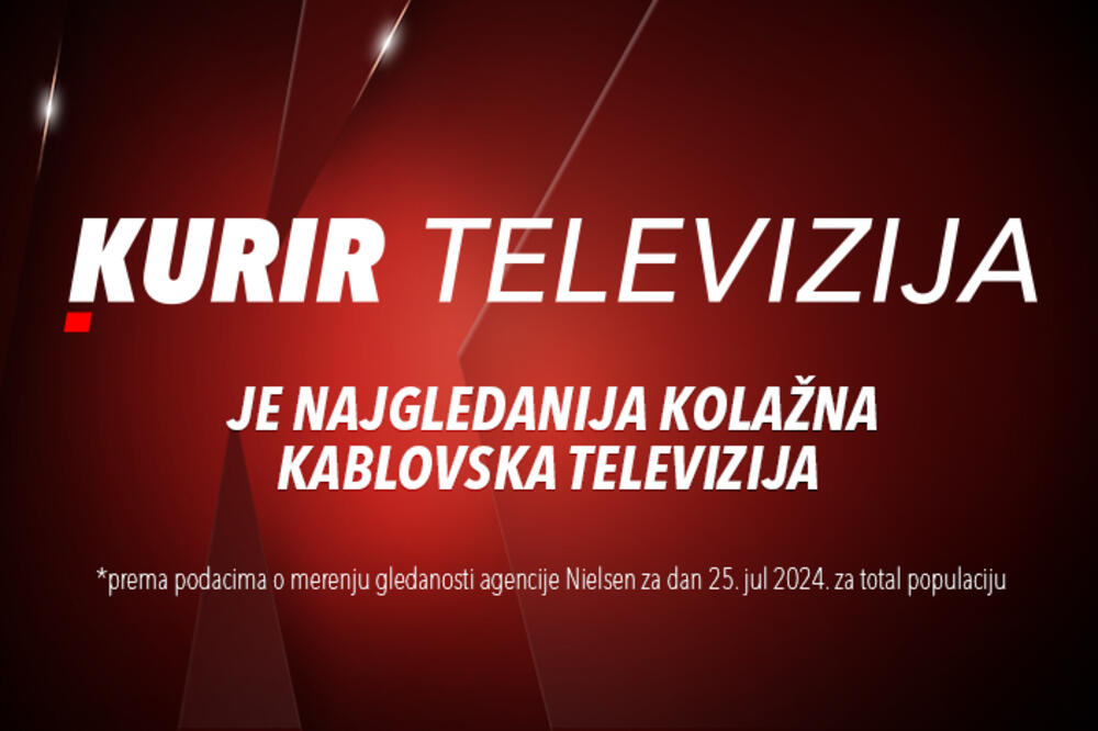 KURIR TELEVIZIJA NAJGLEDANIJA KABLOVSKA TELEVIZIJA KOLAŽNOG TIPA U SRBIJI