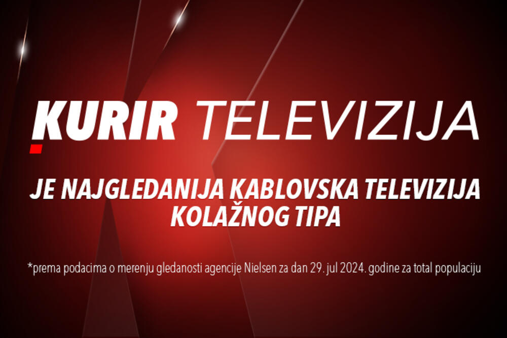 KURIR TELEVIZIJA - NAJGLEDANIJA KABLOVSKA TELEVIZIJA KOLAŽNOG TIPA SMO MI!