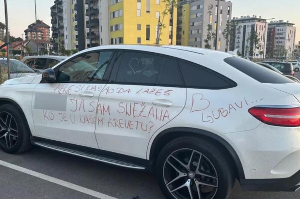 Sneža ižvrljala belog mercedesa i podigla Srbiju na noge: Sada se oglasila i detaljno sve objasnila!