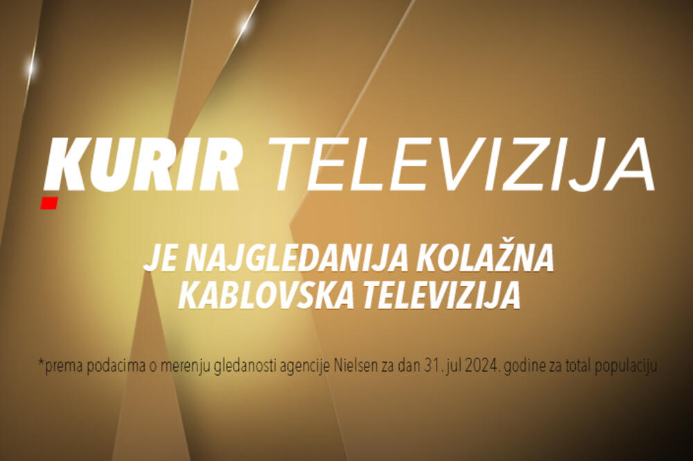 KURIR TELEVIZIJA TREĆI DAN ZAREDOM NAJGLEDANIJA KOLAŽNA KABLOVSKA TELEVIZIJA U SRBIJI