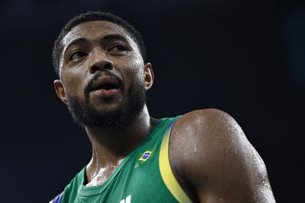 Bruno Kaboklo u dresu reprezetacije Brazila na Olimpijskim igrama u Parizu