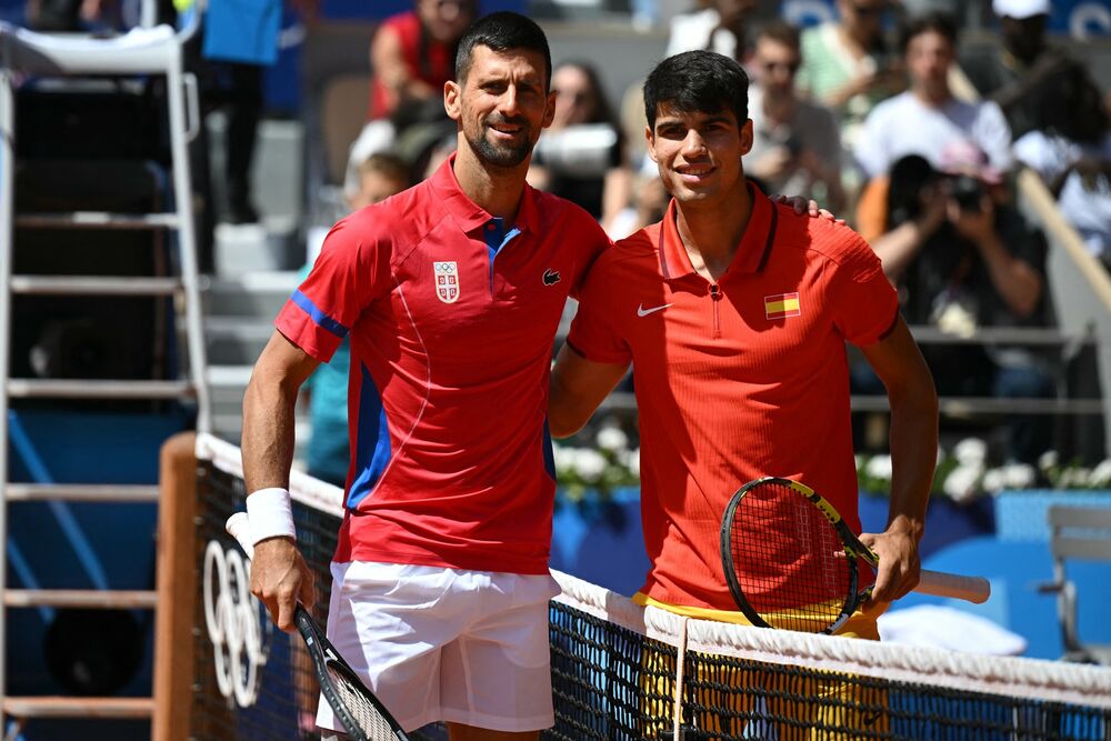 Novak Đoković i Karlos Alkaras pred finale Olimpijskih igara u Parizu 2024. godine