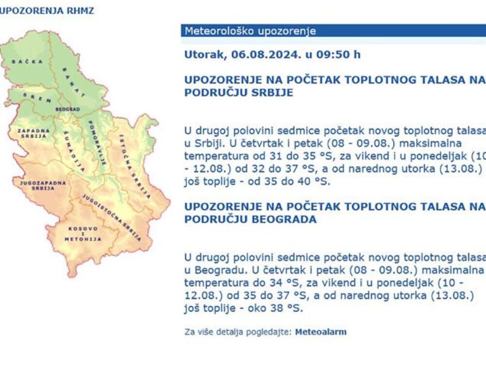 Meteorološko upozorenje