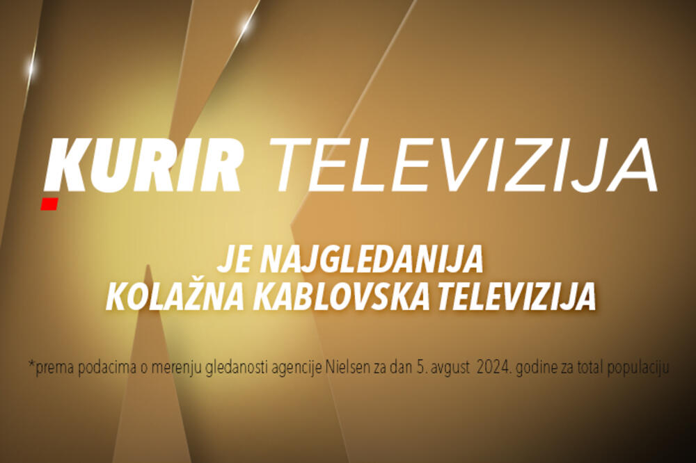 KURIR TELEVIZIJA NASTAVLJA DOMINACIJU U GLEDANOSTI KOLAŽNIH KABLOVSKIH TELEVIZIJA U SRBIJI