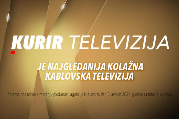 PRVO MESTO U GLEDANOSTI KOLAŽNIH KABLOVSKIH TELEVIZIJA PRIPADA KURIR TELEVIZIJI