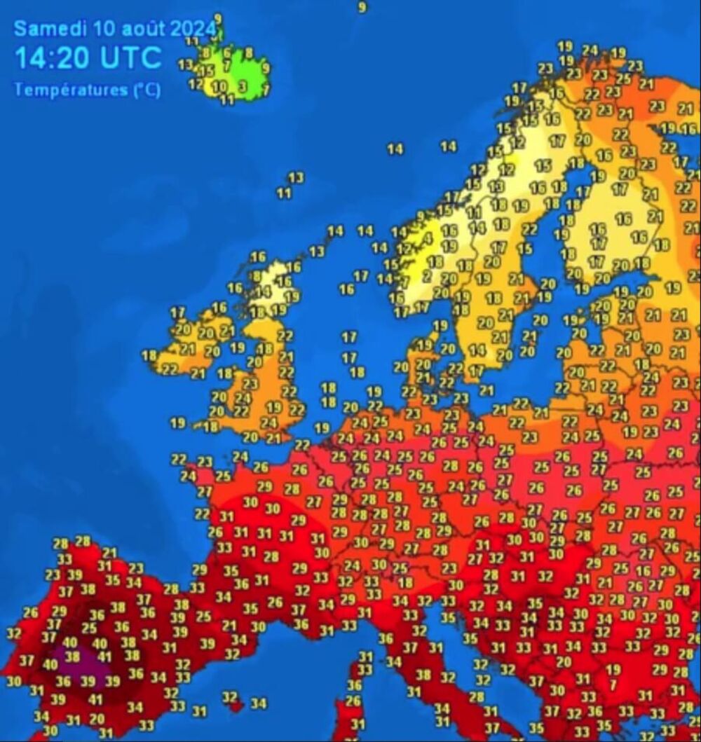 Mapa toplotnog talasa