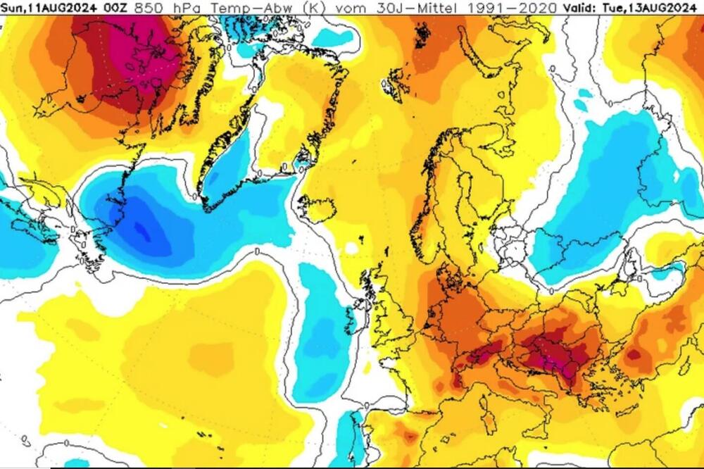 "Lucifer" steže veći deo Evrope, a evo kada će doživeti pik! Najtoplije na Balkanu, stižu pakleni dani (MAPA)