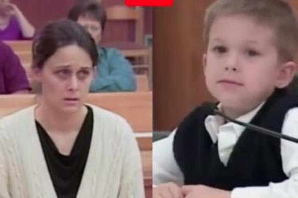 Majka utopila ćerku (7), sin sve video: Na svedočenju ridao dok je opisivao ubistvo, a onda nacrtao sve (VIDEO)