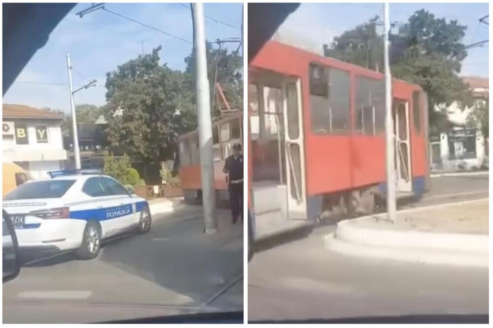 Ako ikako možete, izbegnite ovaj deo Beograda: Tramvaj napravio kolaps, policija na licu mesta (VIDEO)