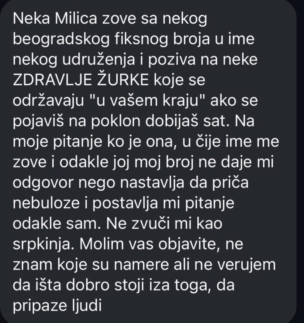 Nova telefonska prevara