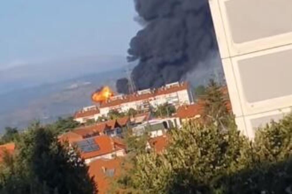 Zapalila se čuvena fabrika lakova, buktinja sve progutala: Poznati detalji stravičnog požara u Leskovcu (VIDEO)