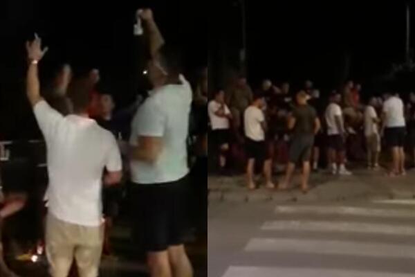 Pogledajte kako su Čačani odali počast Bori Čorbi: Na desetine okupirale "Borino ćoše", pa zapevali uglas (VIDEO)