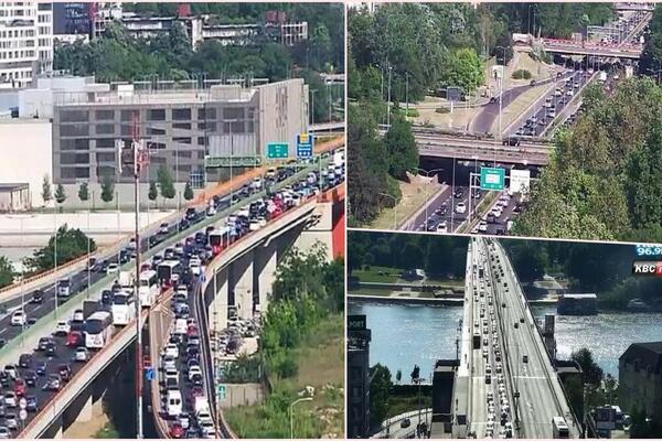 Popodnevni kolaps se vratio u Beograd: Ove delove prestonice pokušajte da izbegnete (FOTO)