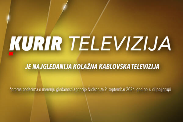 PLODOVI NAPORNOG TRUDA, RADA I PREVASHODNO RAZUMEVANJA PUBLIKE SU TU - Kurir TV je najgledanija kablovska TV