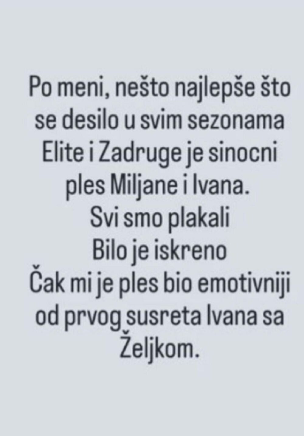 Sinoć, 10. septembra, bila je žurka u 'Eliti', a njena ćerka, Miljana Kulić zaplesala je sa Ivanom Marinkovićem, ocem svog sina Željka