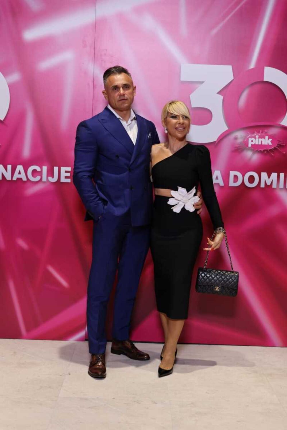 Voditeljka Jovana Jeremić i njen partner Dragan Stanković 