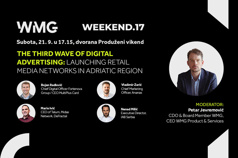 KAKO RMN MENJA PRAVILA IGRE U DIGITALNOM OGLAŠAVANJU? Pridružite se našem panelu na Weekend Media festivalu!