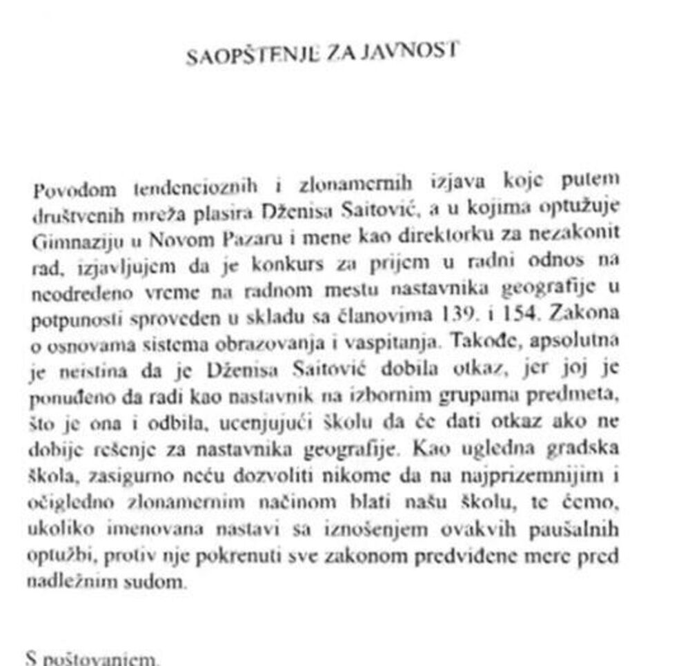 Dženisa Saitović Misirlić