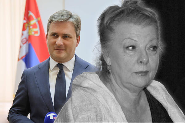 Povodom smrti Radmile Živković oglasio se i ministar Nikola Selaković: Obratio se porodici pokojne glumice