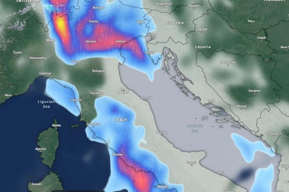 Region već sada na udaru oluje i bujica: Moguće poplave i velike nepogode, evo kuda se kreće nevreme! (FOTO)