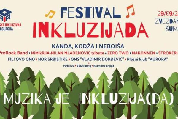 Festival "Inkluzijada" u Zvezdarskoj šumi