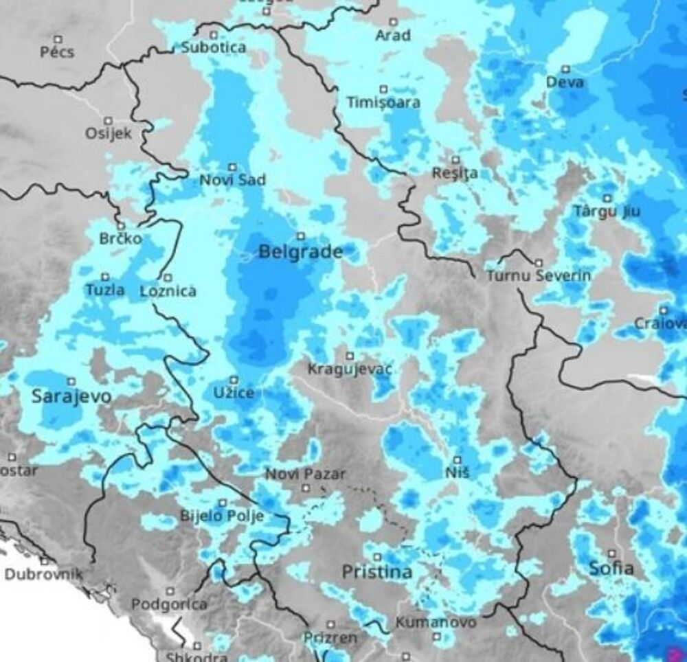 Kiša u 15h