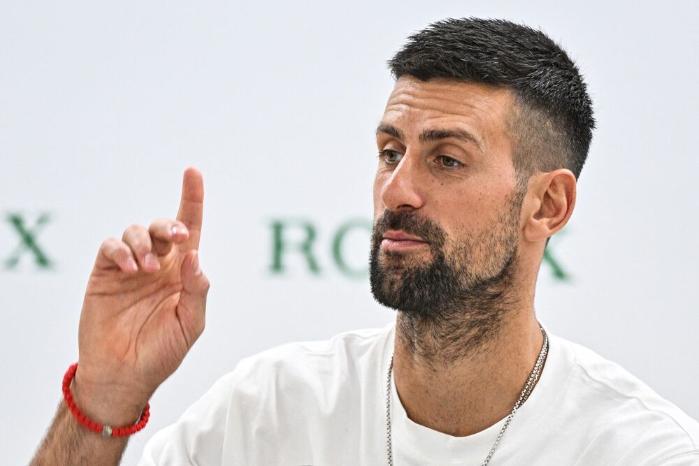 Novak Đoković na konferenciji za medije pred Masters u Šangaju