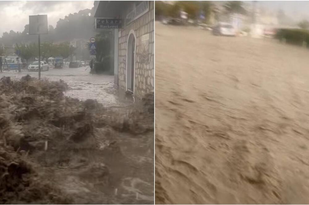 Nevreme poharalo Hrvatsku! Katastrofa iz Bosne stigla do Dalmacije, gigantski talasi nose sve pred sobom (VIDEO)