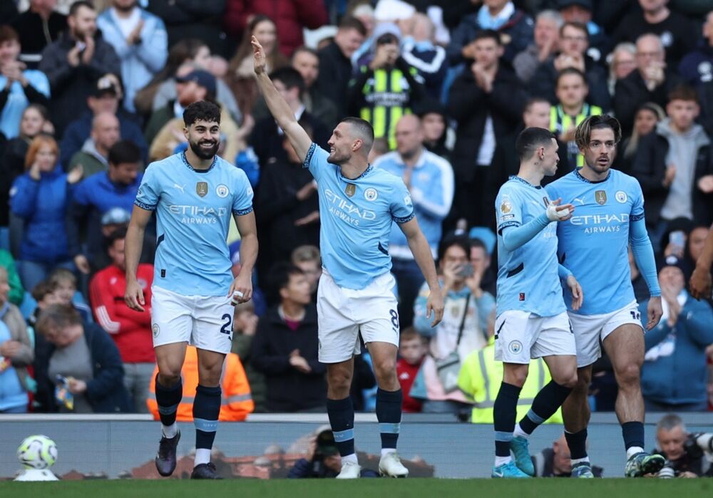 Joško Gvardiol, Mateo Kovačić, Džek Griliš, Fil Foden, FK Mančester siti