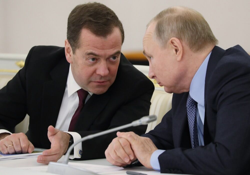 Dmitrij Medvedev i Vladimir Putin 