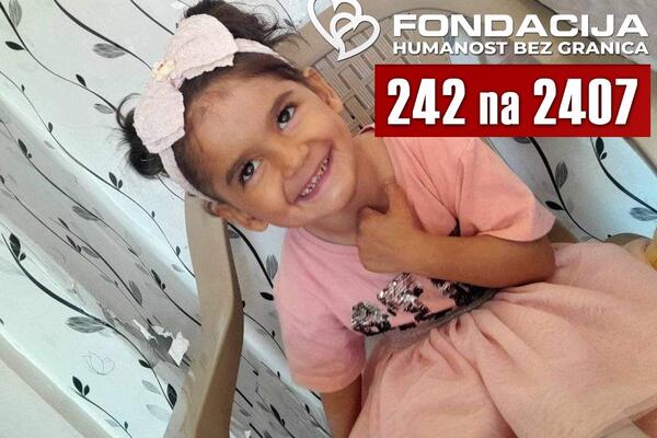 Malena Leonora (4) ne hoda i ne govori: Potreban joj je fizikalni tretman, pomozimo slanjem 242 na 2407