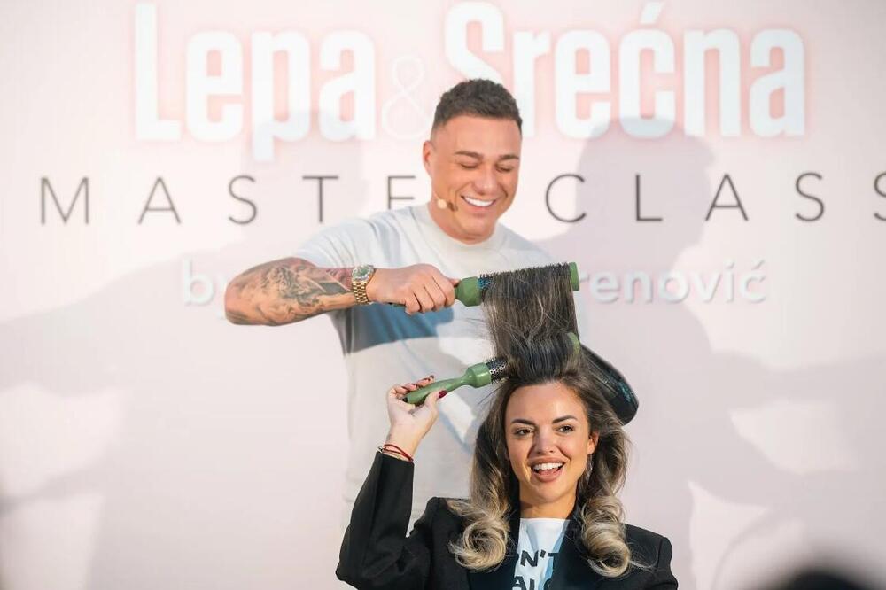 ODRŽAN Masterclass Alekse Rabrenovića, powered by Batiste!Lepa&Srećna magazin organizovao čas savršene frizure