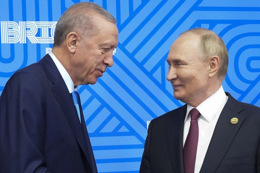 Redžep Tajip Erdogan i Vladimir Putin 