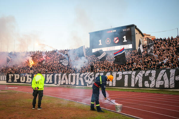 "Država spasila Partizan, dosta sa uvredama sa tribina!" Čelnik FSS poslao oštru poruku Grobarima (Foto)