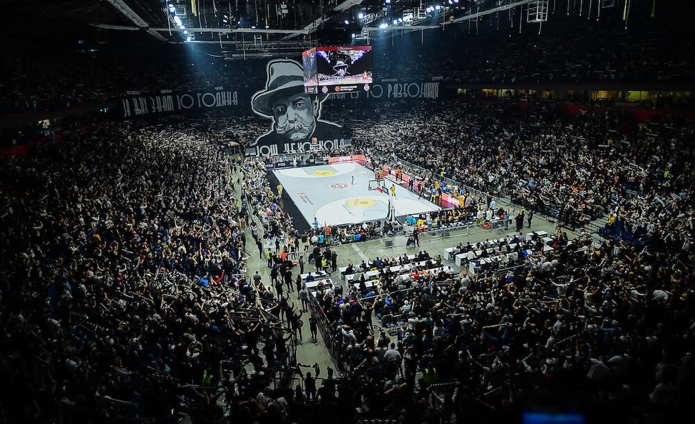 Grobari, Beogradska arena