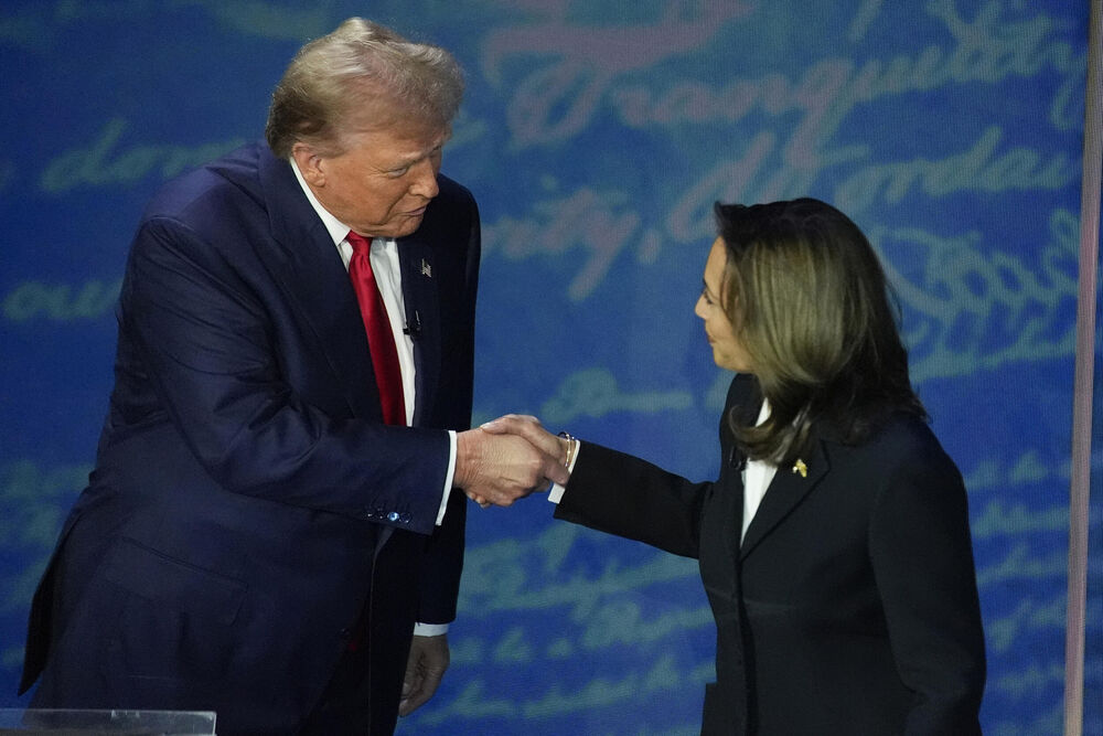 Donald Tramp i Kamala Haris